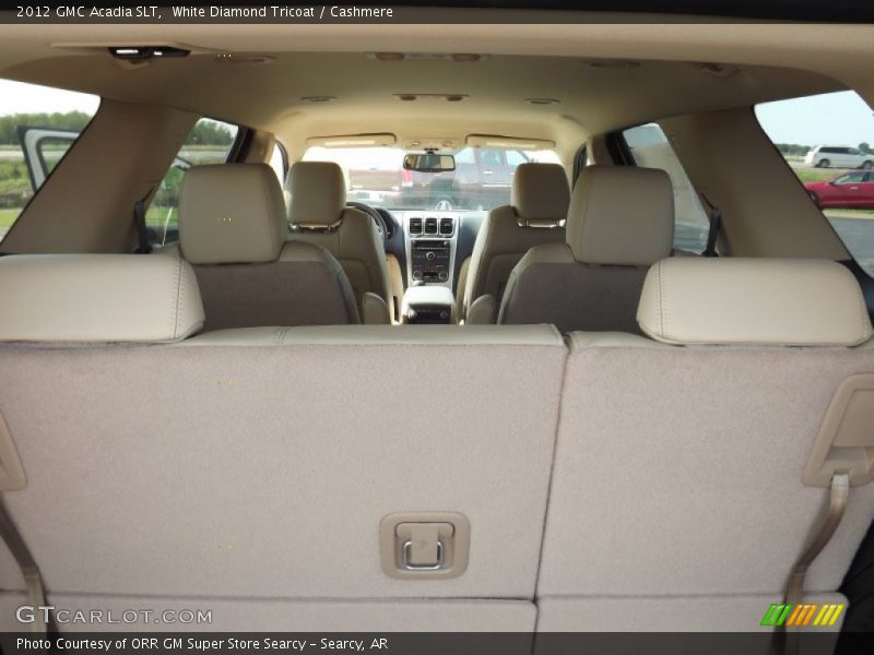 White Diamond Tricoat / Cashmere 2012 GMC Acadia SLT