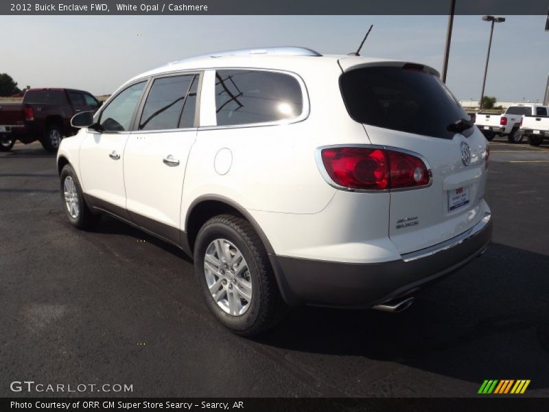White Opal / Cashmere 2012 Buick Enclave FWD