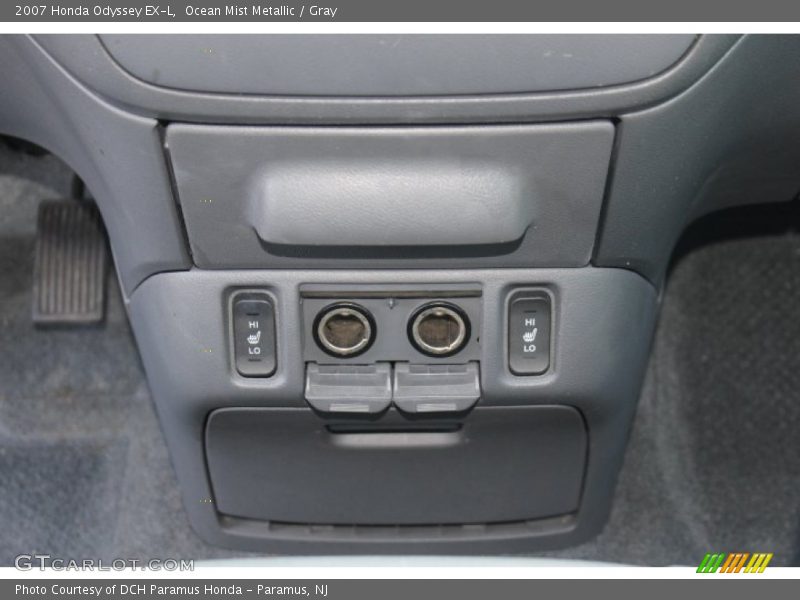 Ocean Mist Metallic / Gray 2007 Honda Odyssey EX-L