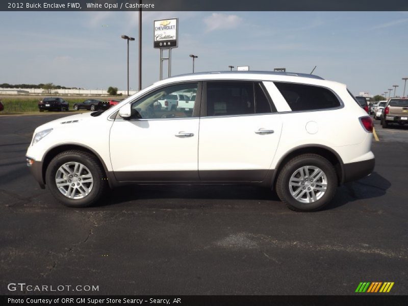 White Opal / Cashmere 2012 Buick Enclave FWD