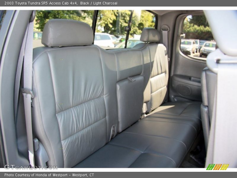 Black / Light Charcoal 2003 Toyota Tundra SR5 Access Cab 4x4