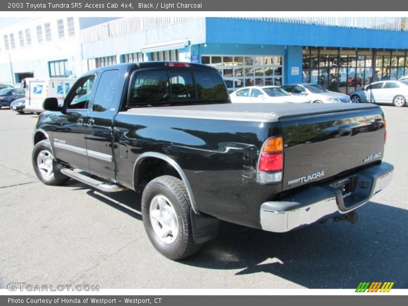 Black / Light Charcoal 2003 Toyota Tundra SR5 Access Cab 4x4