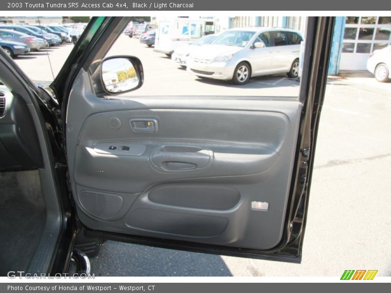 Black / Light Charcoal 2003 Toyota Tundra SR5 Access Cab 4x4