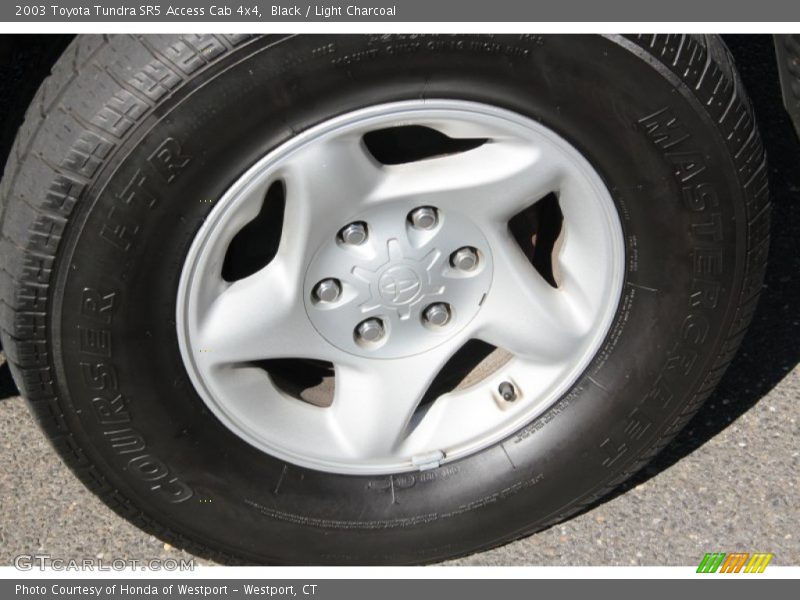 Black / Light Charcoal 2003 Toyota Tundra SR5 Access Cab 4x4