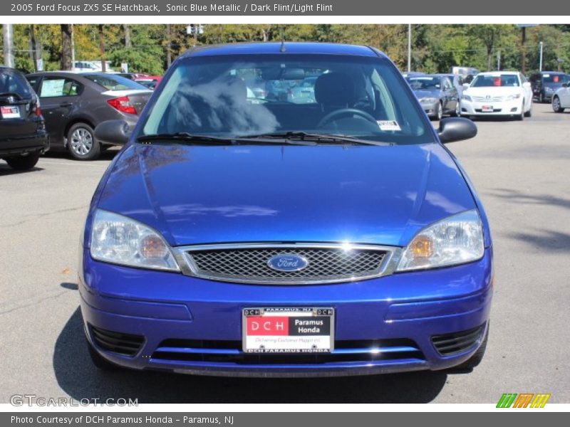 Sonic Blue Metallic / Dark Flint/Light Flint 2005 Ford Focus ZX5 SE Hatchback