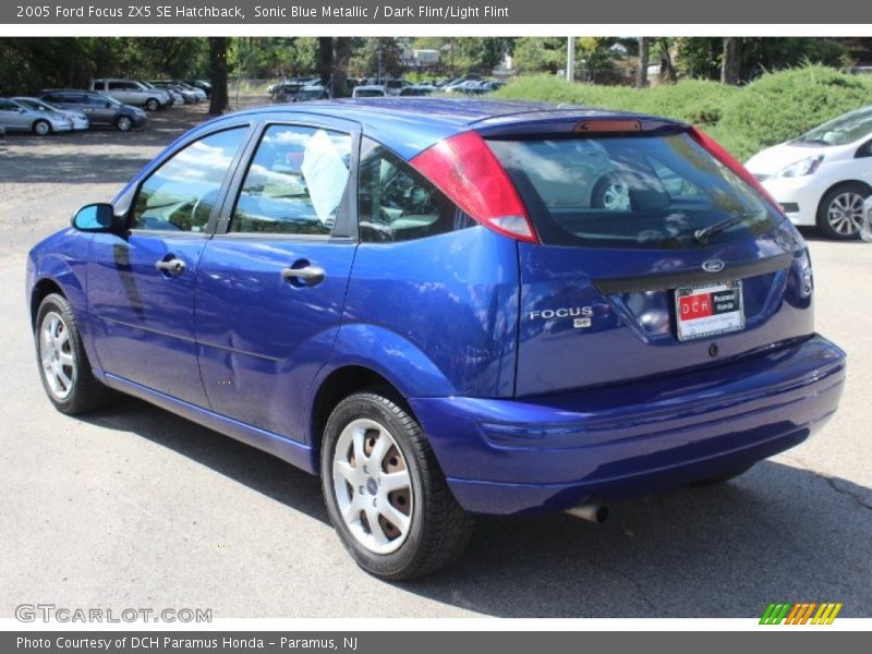 Sonic Blue Metallic / Dark Flint/Light Flint 2005 Ford Focus ZX5 SE Hatchback