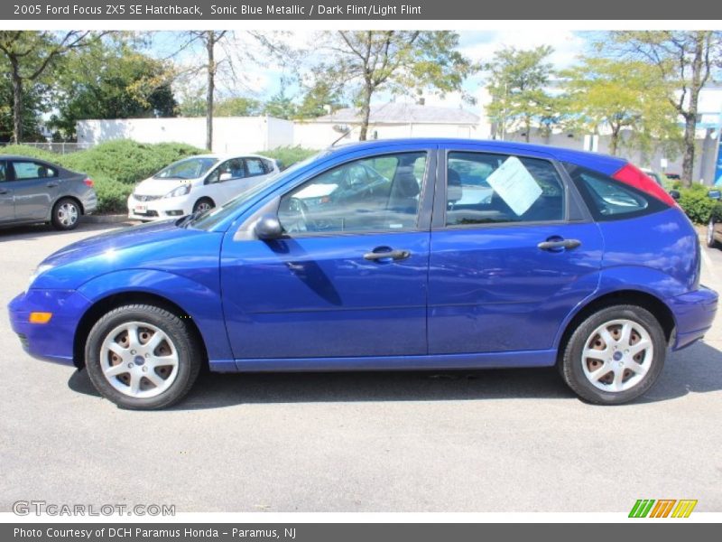  2005 Focus ZX5 SE Hatchback Sonic Blue Metallic