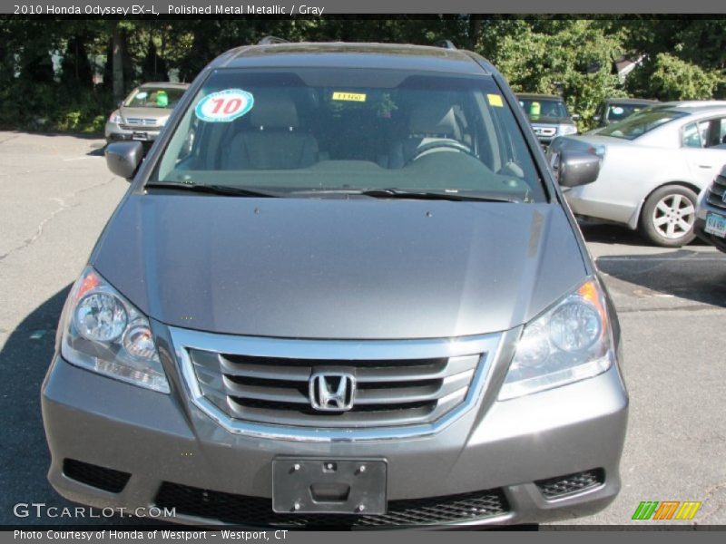 Polished Metal Metallic / Gray 2010 Honda Odyssey EX-L