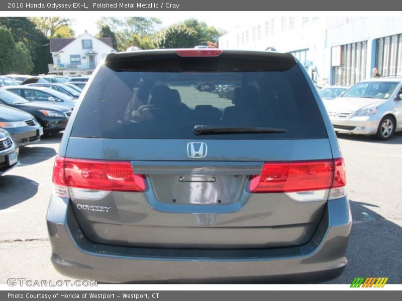 Polished Metal Metallic / Gray 2010 Honda Odyssey EX-L