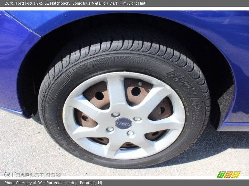 Sonic Blue Metallic / Dark Flint/Light Flint 2005 Ford Focus ZX5 SE Hatchback