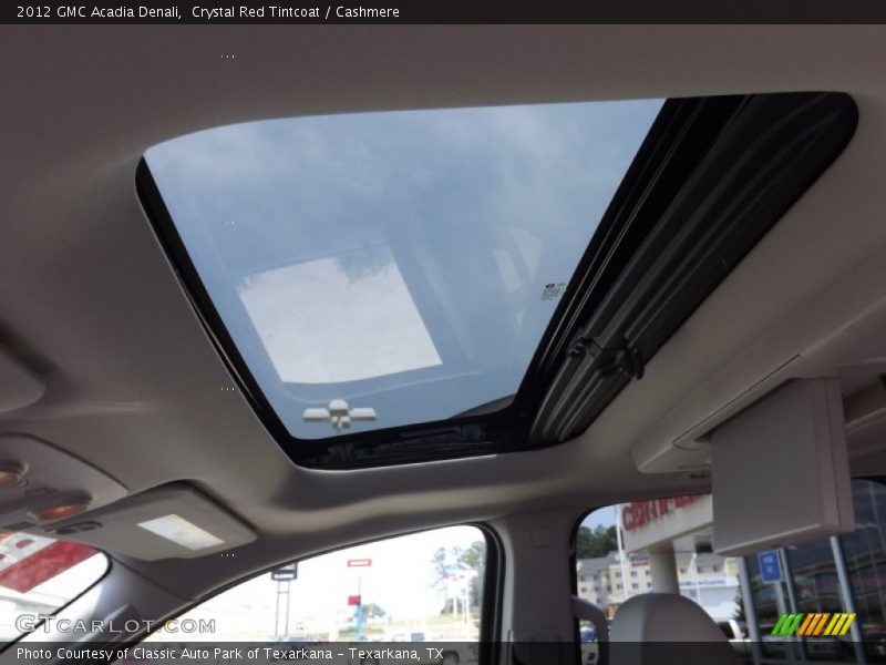 Crystal Red Tintcoat / Cashmere 2012 GMC Acadia Denali