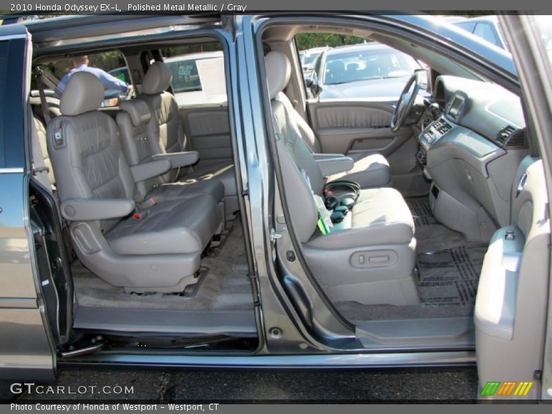 Polished Metal Metallic / Gray 2010 Honda Odyssey EX-L