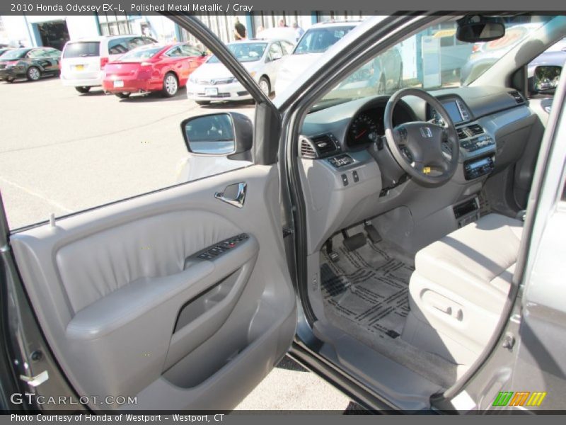 Polished Metal Metallic / Gray 2010 Honda Odyssey EX-L