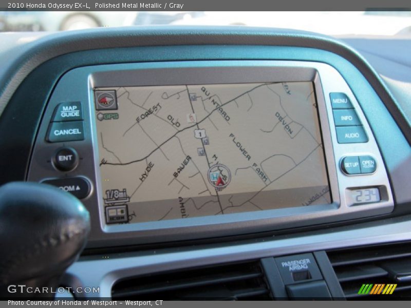 Polished Metal Metallic / Gray 2010 Honda Odyssey EX-L