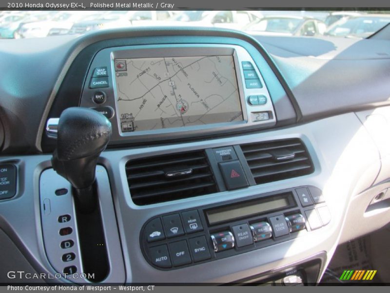 Polished Metal Metallic / Gray 2010 Honda Odyssey EX-L