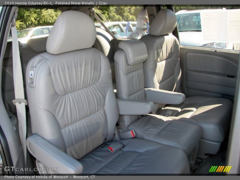 Polished Metal Metallic / Gray 2010 Honda Odyssey EX-L