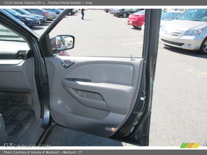Polished Metal Metallic / Gray 2010 Honda Odyssey EX-L