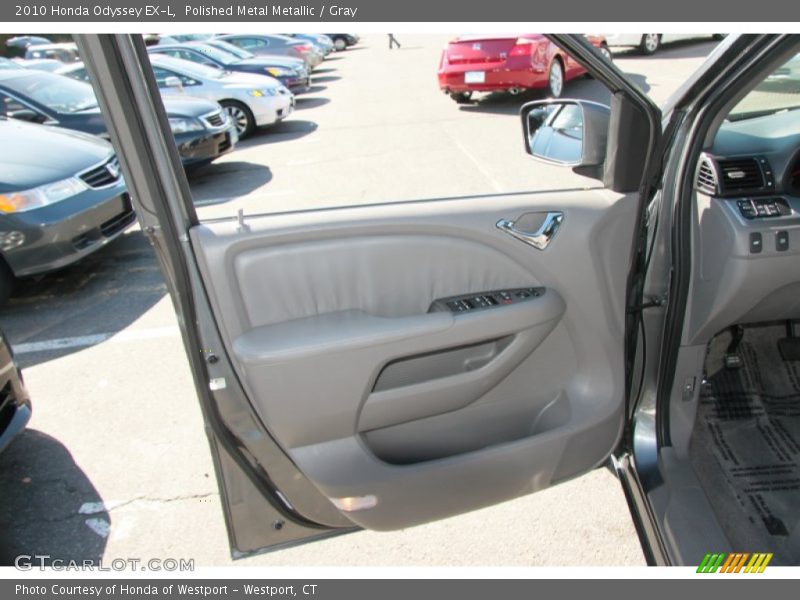 Polished Metal Metallic / Gray 2010 Honda Odyssey EX-L