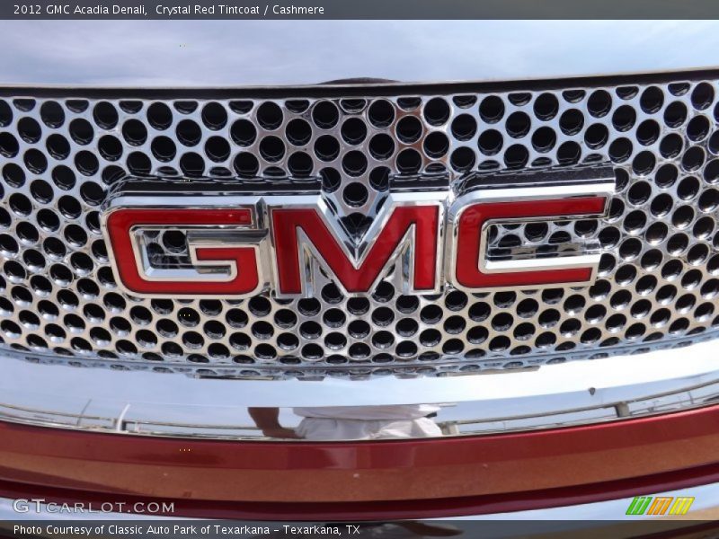 Crystal Red Tintcoat / Cashmere 2012 GMC Acadia Denali