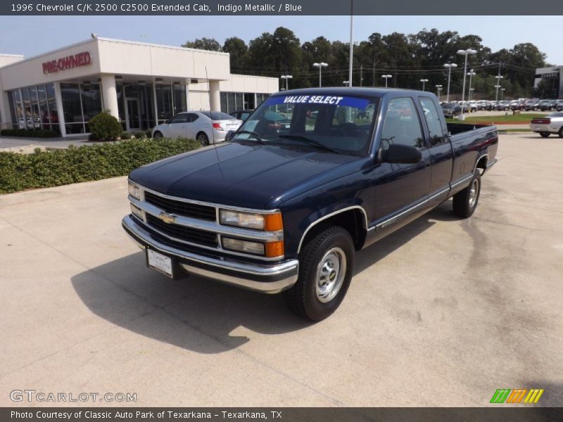 Indigo Metallic / Blue 1996 Chevrolet C/K 2500 C2500 Extended Cab