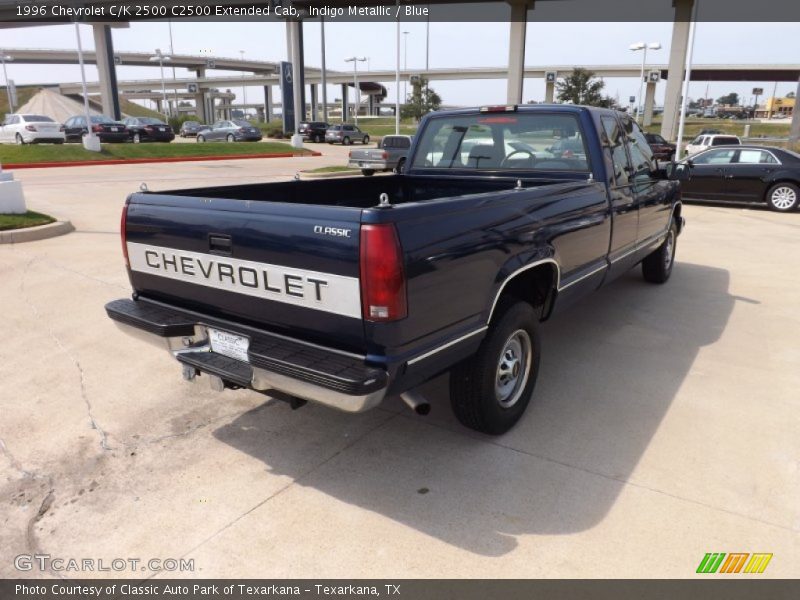 Indigo Metallic / Blue 1996 Chevrolet C/K 2500 C2500 Extended Cab