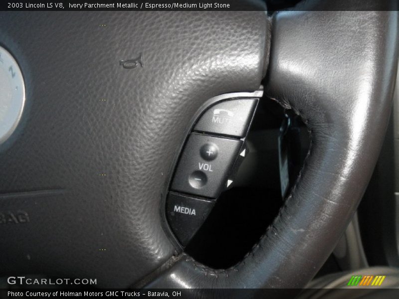 Ivory Parchment Metallic / Espresso/Medium Light Stone 2003 Lincoln LS V8
