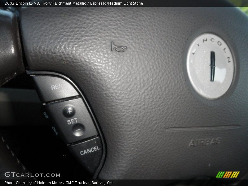 Ivory Parchment Metallic / Espresso/Medium Light Stone 2003 Lincoln LS V8