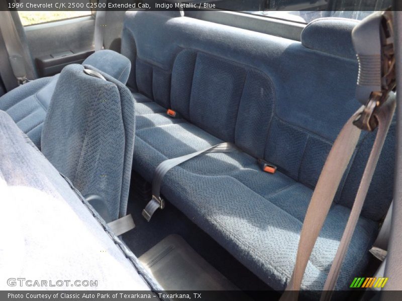 Rear Seat of 1996 C/K 2500 C2500 Extended Cab