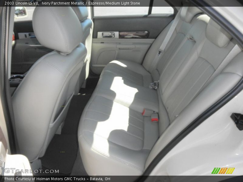 Ivory Parchment Metallic / Espresso/Medium Light Stone 2003 Lincoln LS V8