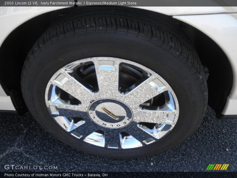 Ivory Parchment Metallic / Espresso/Medium Light Stone 2003 Lincoln LS V8