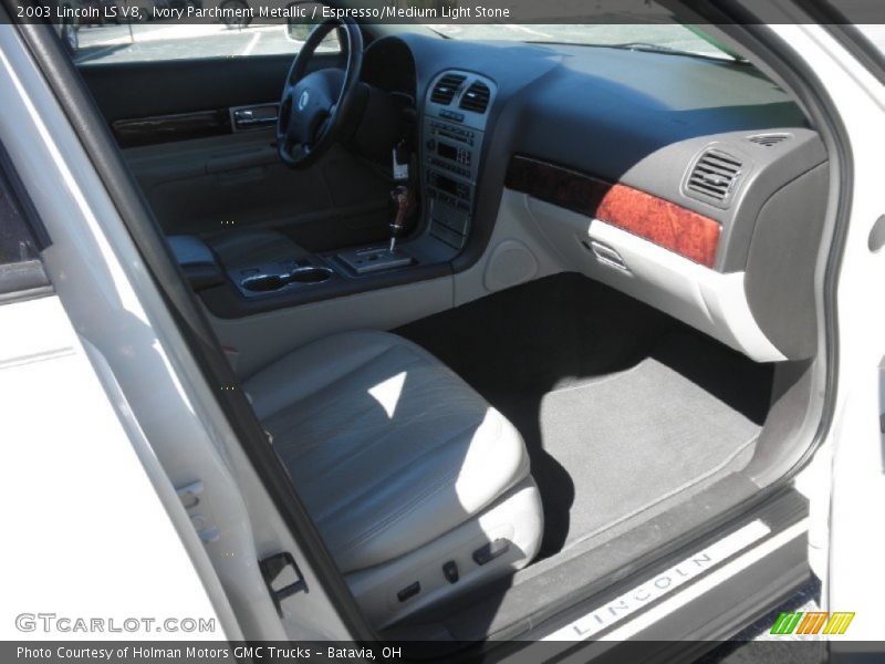 Ivory Parchment Metallic / Espresso/Medium Light Stone 2003 Lincoln LS V8