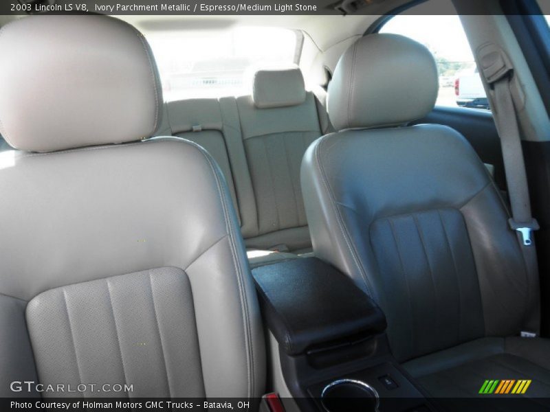 Ivory Parchment Metallic / Espresso/Medium Light Stone 2003 Lincoln LS V8