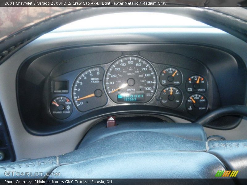  2001 Silverado 2500HD LS Crew Cab 4x4 LS Crew Cab 4x4 Gauges