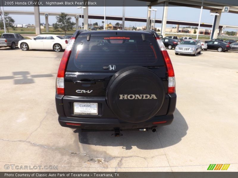 Nighthawk Black Pearl / Black 2005 Honda CR-V LX