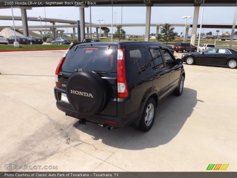 Nighthawk Black Pearl / Black 2005 Honda CR-V LX