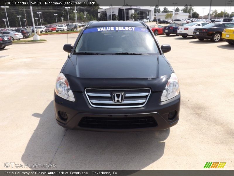 Nighthawk Black Pearl / Black 2005 Honda CR-V LX