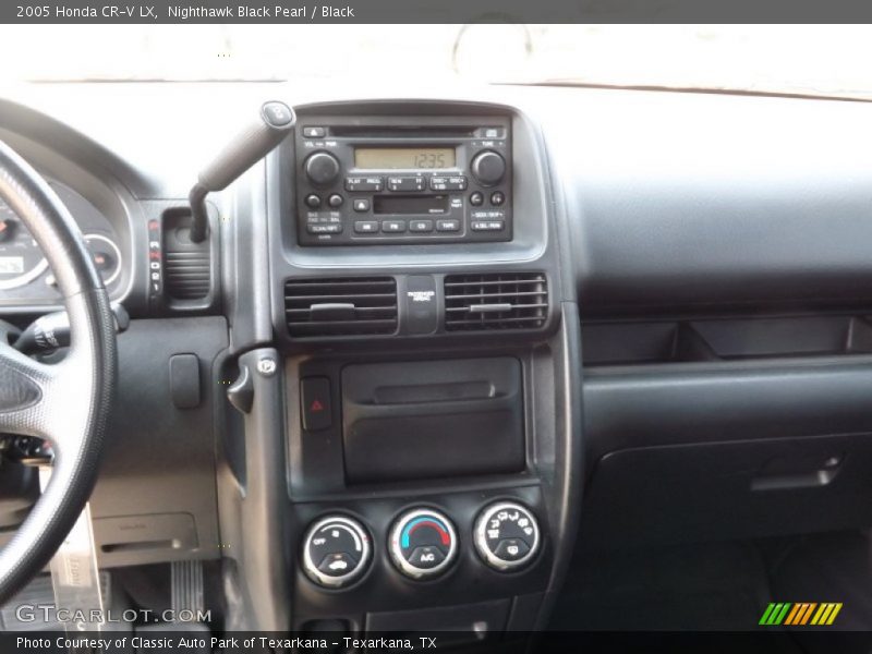 Nighthawk Black Pearl / Black 2005 Honda CR-V LX