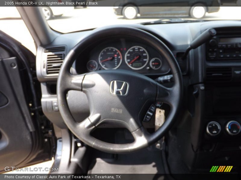 Nighthawk Black Pearl / Black 2005 Honda CR-V LX