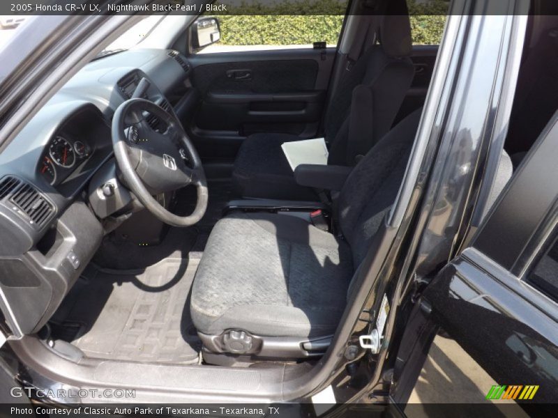 Nighthawk Black Pearl / Black 2005 Honda CR-V LX