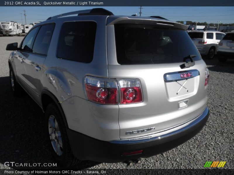 Quicksilver Metallic / Light Titanium 2012 GMC Acadia SL