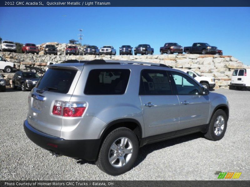 Quicksilver Metallic / Light Titanium 2012 GMC Acadia SL