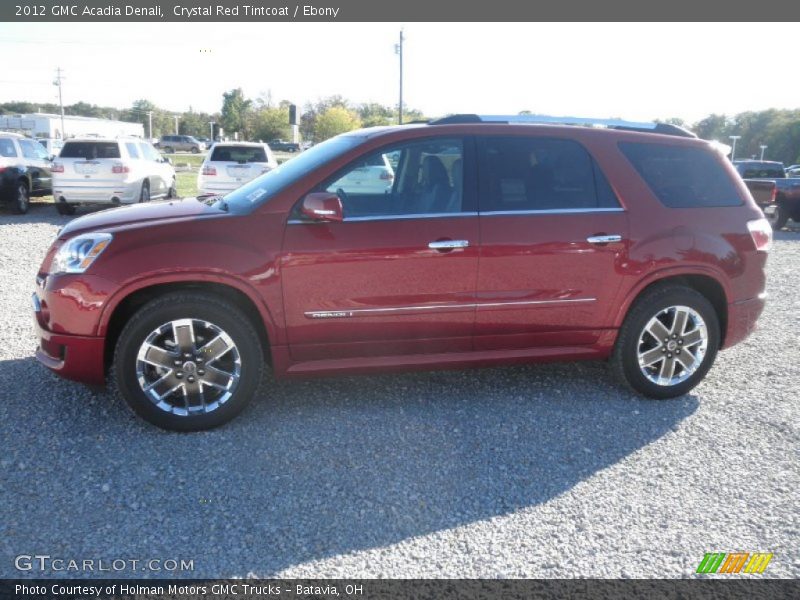Crystal Red Tintcoat / Ebony 2012 GMC Acadia Denali