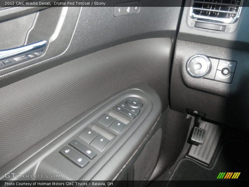 Crystal Red Tintcoat / Ebony 2012 GMC Acadia Denali