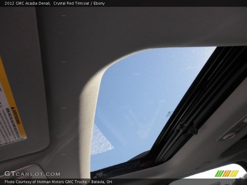 Crystal Red Tintcoat / Ebony 2012 GMC Acadia Denali