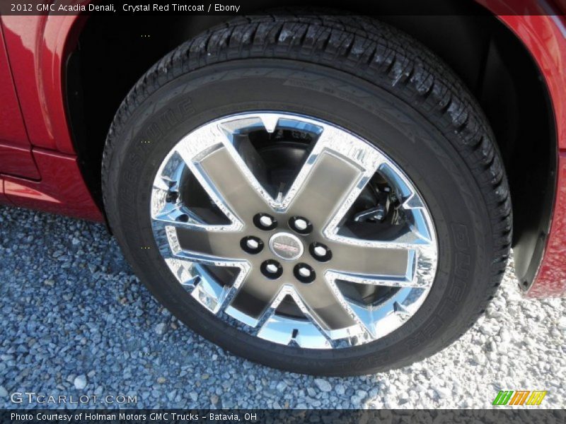 Crystal Red Tintcoat / Ebony 2012 GMC Acadia Denali