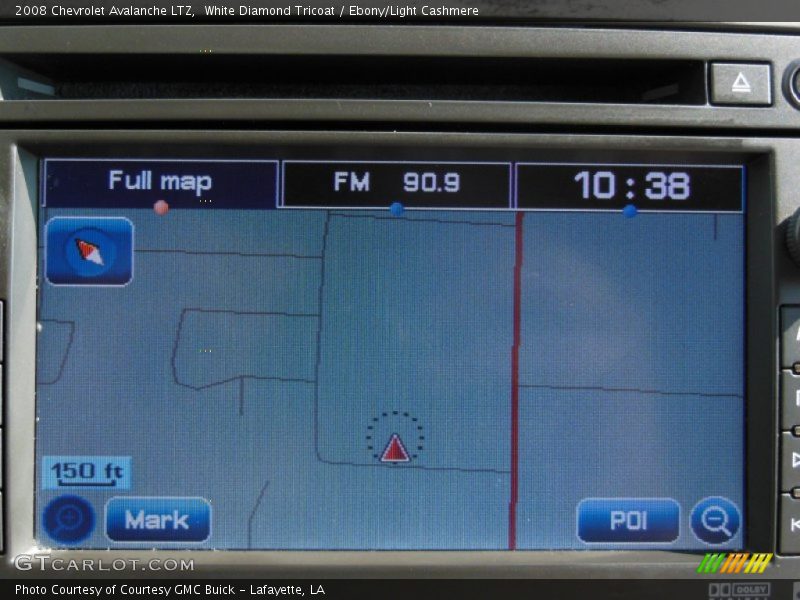 White Diamond Tricoat / Ebony/Light Cashmere 2008 Chevrolet Avalanche LTZ