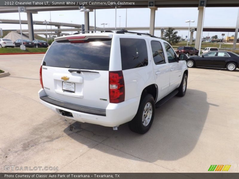 Summit White / Light Cashmere/Dark Cashmere 2012 Chevrolet Tahoe LT