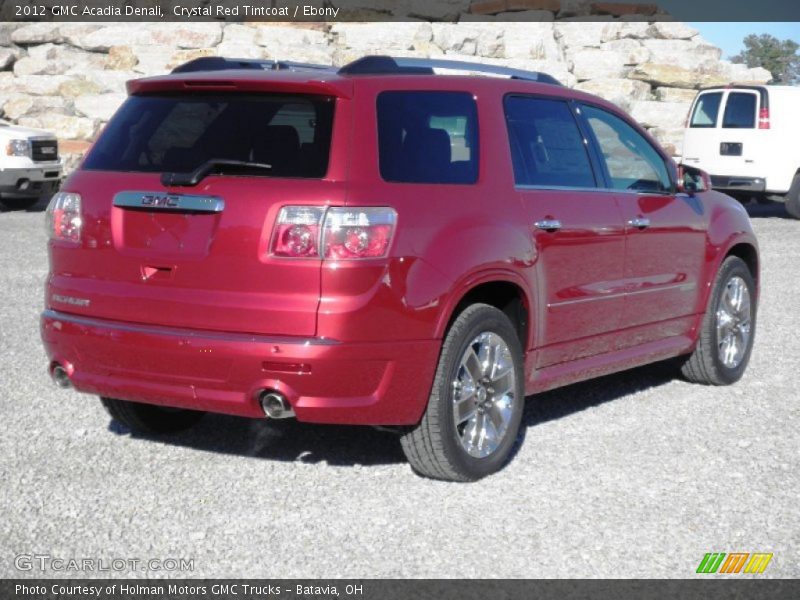 Crystal Red Tintcoat / Ebony 2012 GMC Acadia Denali