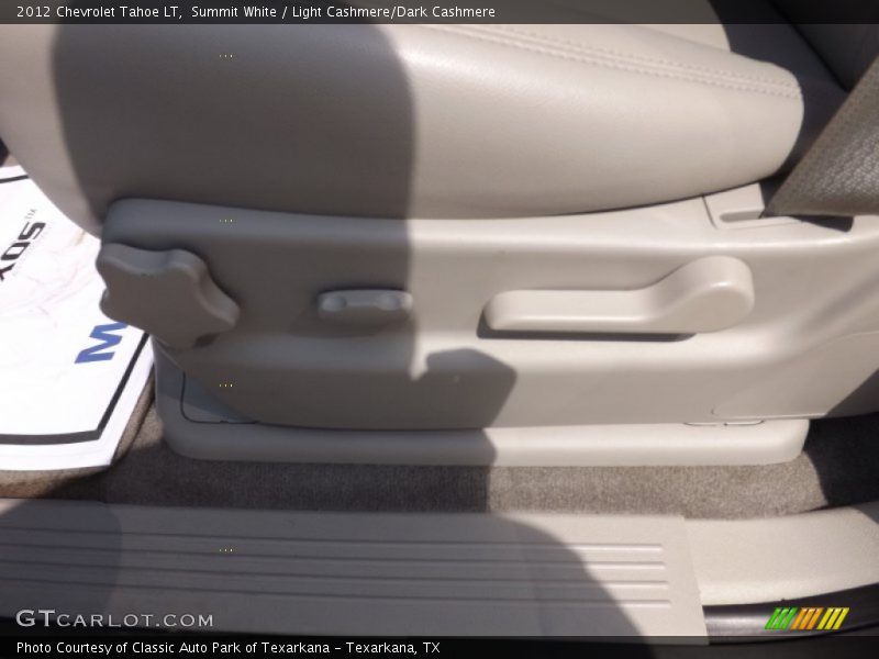 Summit White / Light Cashmere/Dark Cashmere 2012 Chevrolet Tahoe LT