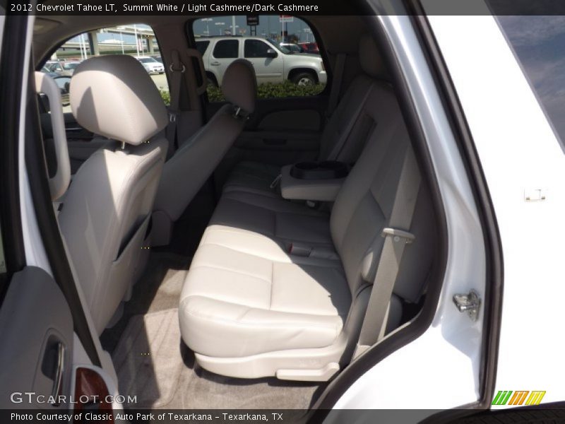 Summit White / Light Cashmere/Dark Cashmere 2012 Chevrolet Tahoe LT